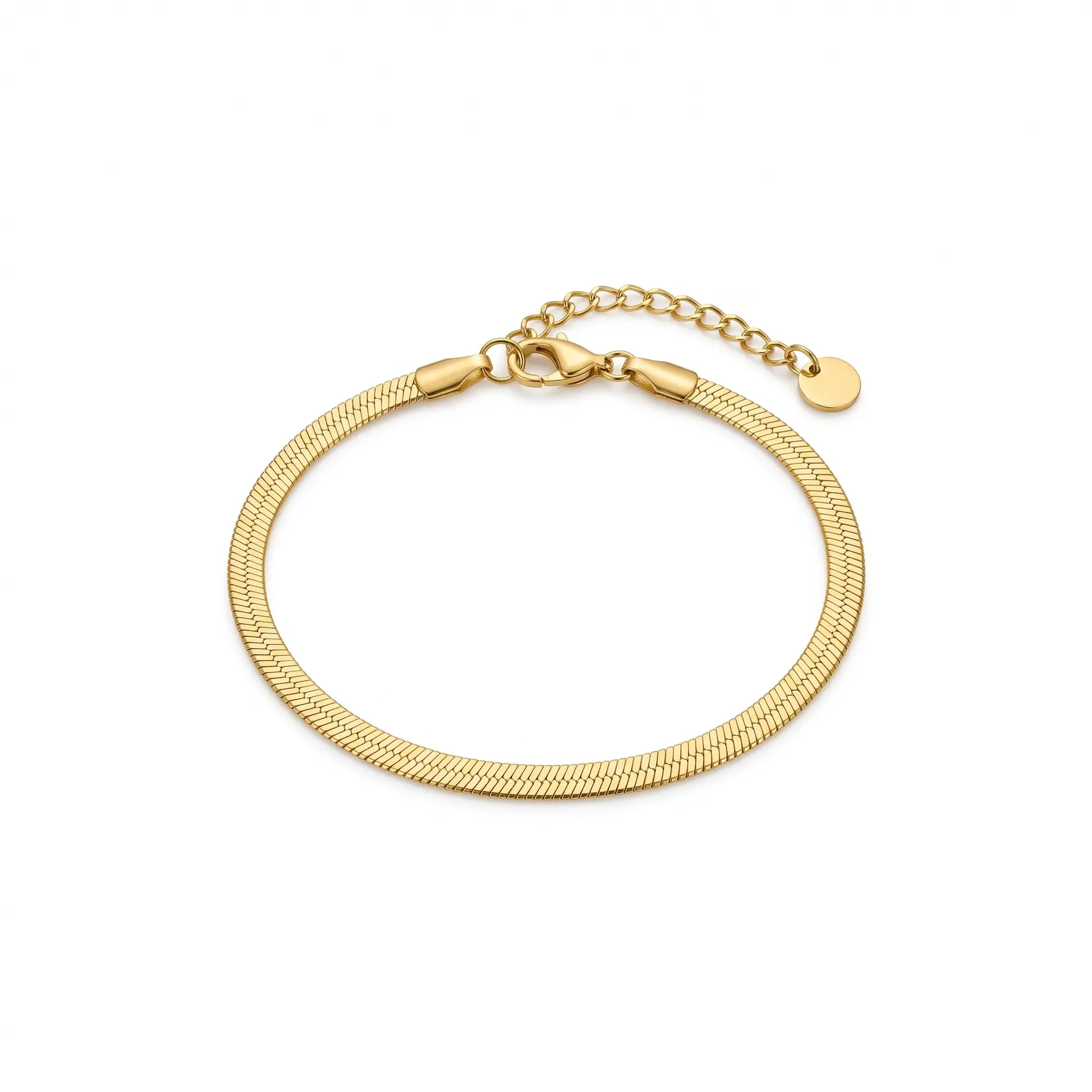 Pulsera Snake Plana