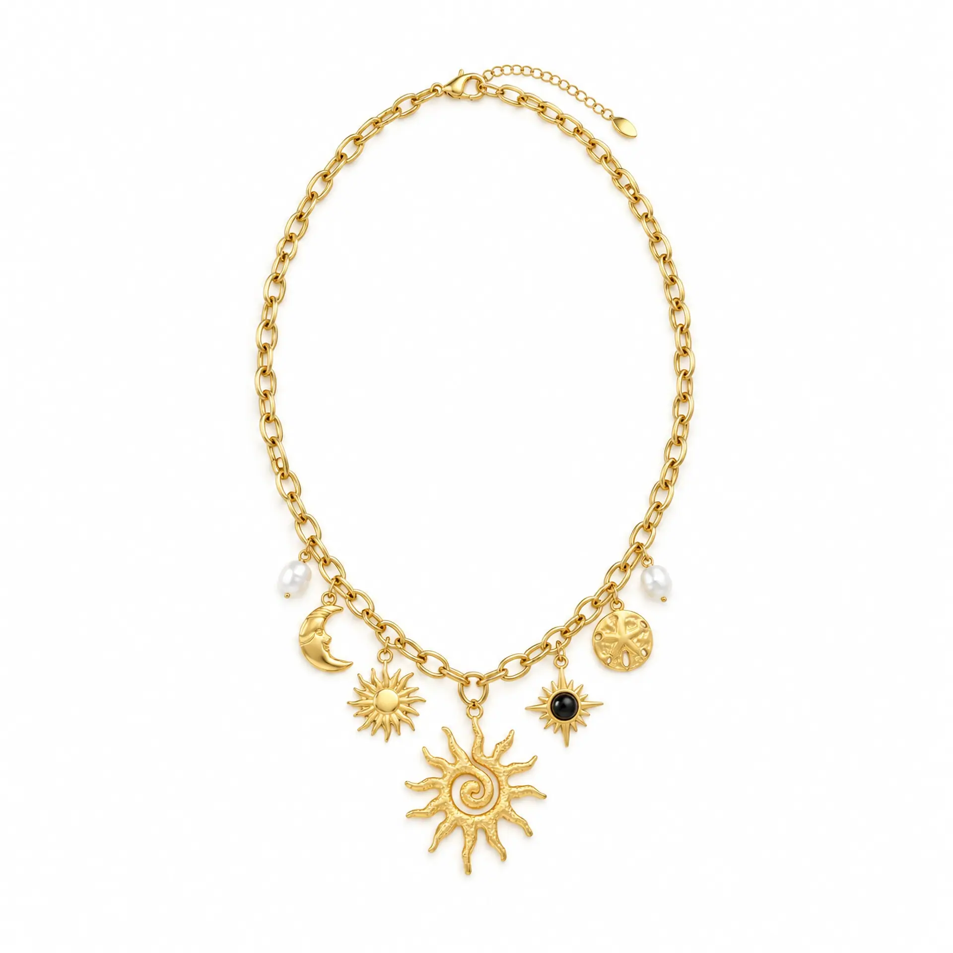 Collar Sol y Luna