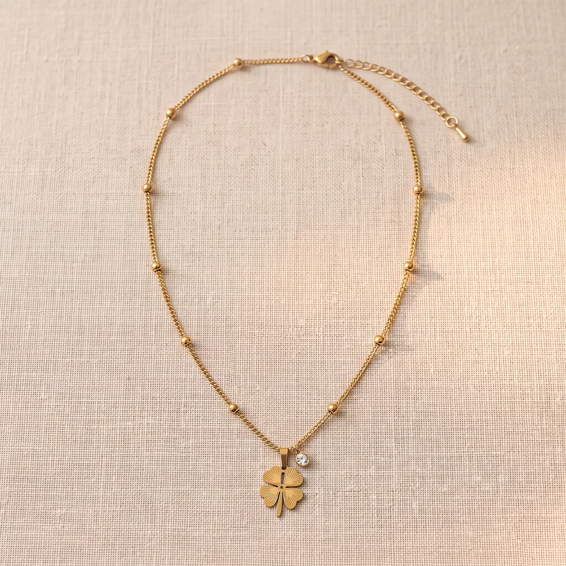 Collar Trébol de la Suerte