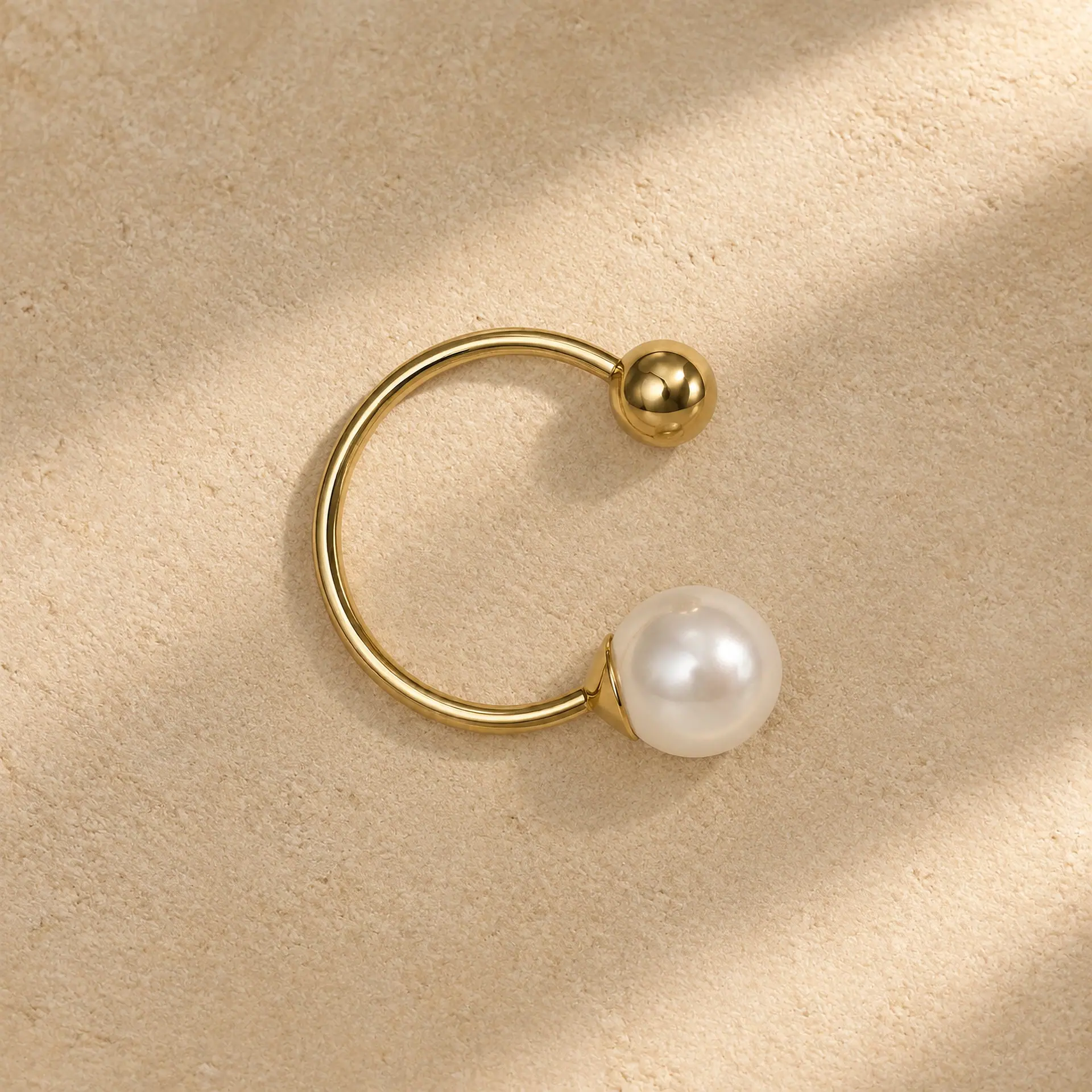 Anillo Perla & Esfera, foto 4