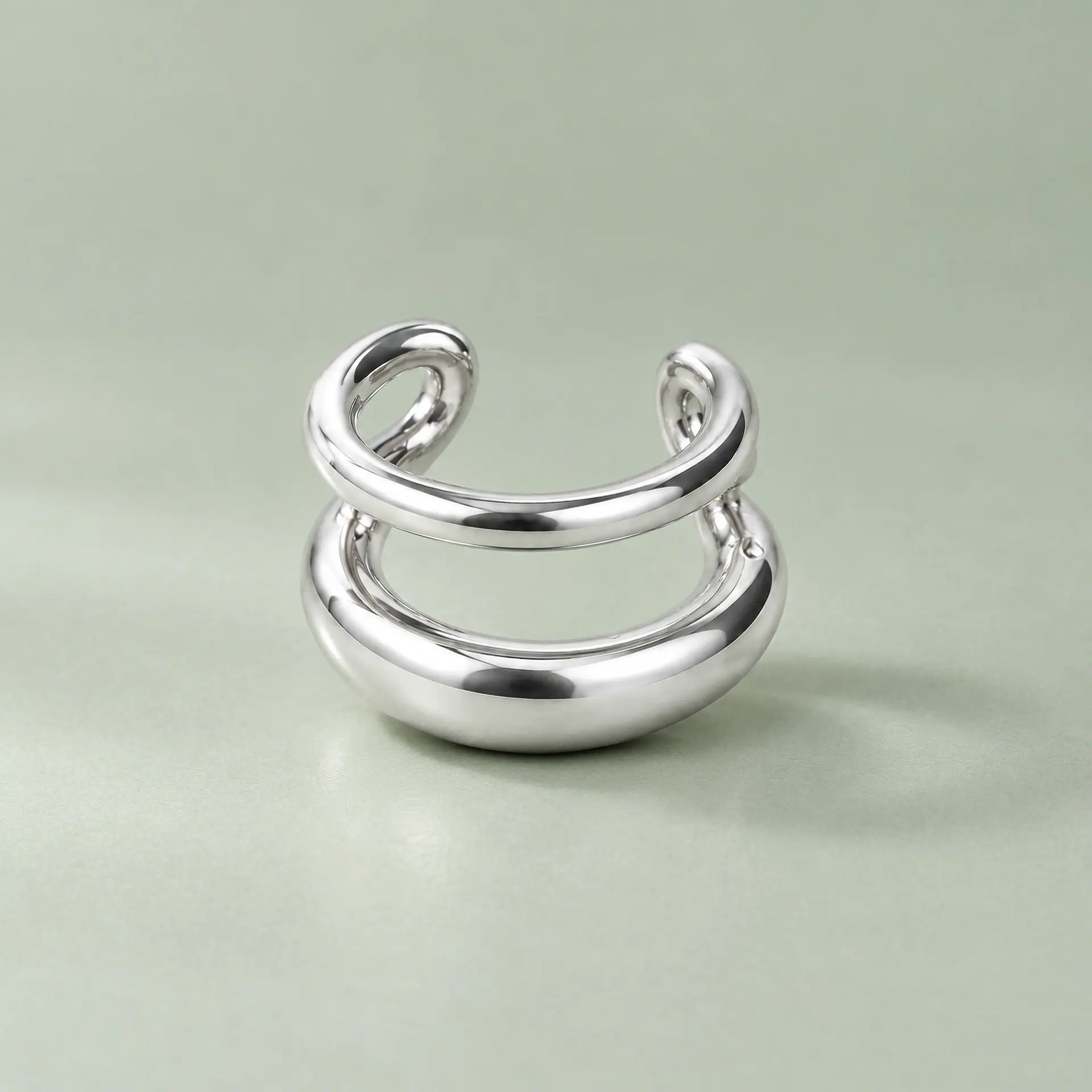 Ear Cuff Doble Línea, foto 4