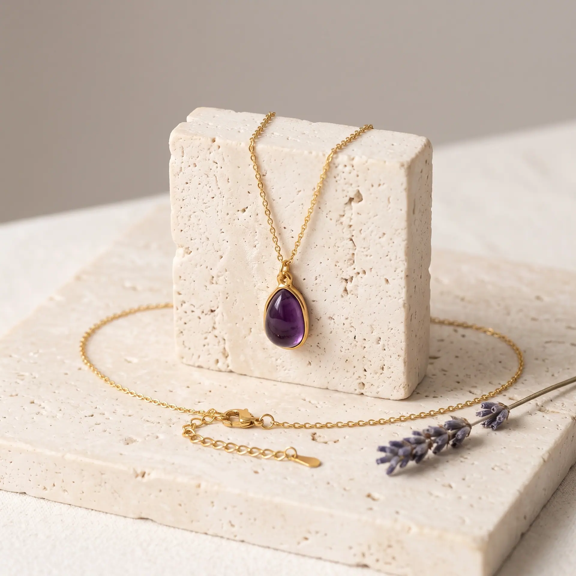 Collar Piedra Violeta, foto 3