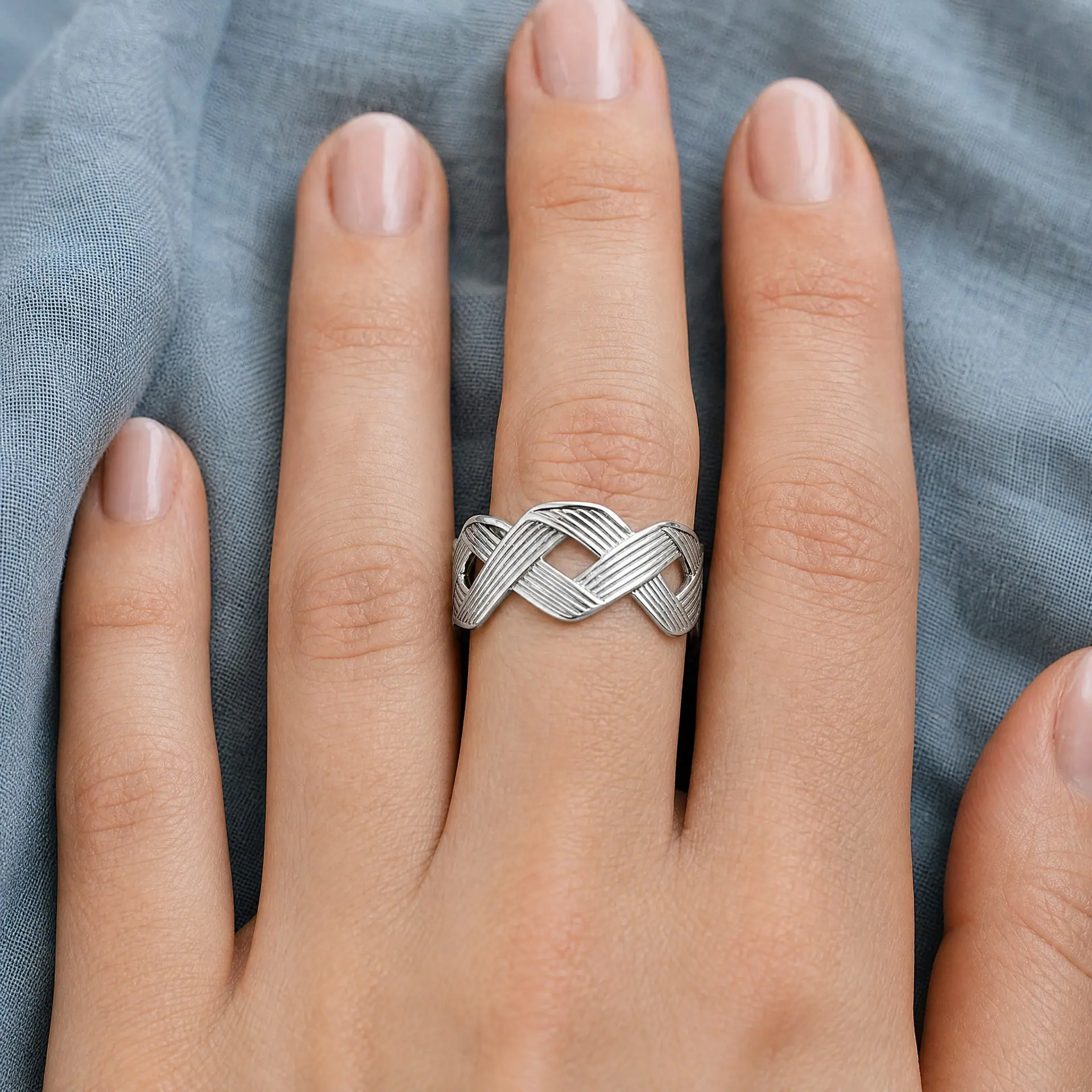 Anillo Trenzado, foto 2